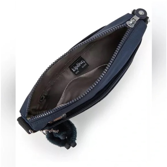 NWT • Kipling • Women's Sebastian Crossbody Bag • Blue Bleu 2 • - Picture 5 of 7